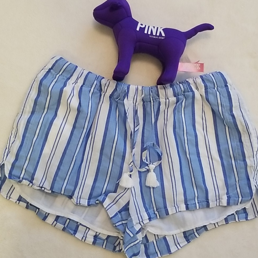 Women's Vineyard Vines Ocean Stripe Pull On Shorts Size XS